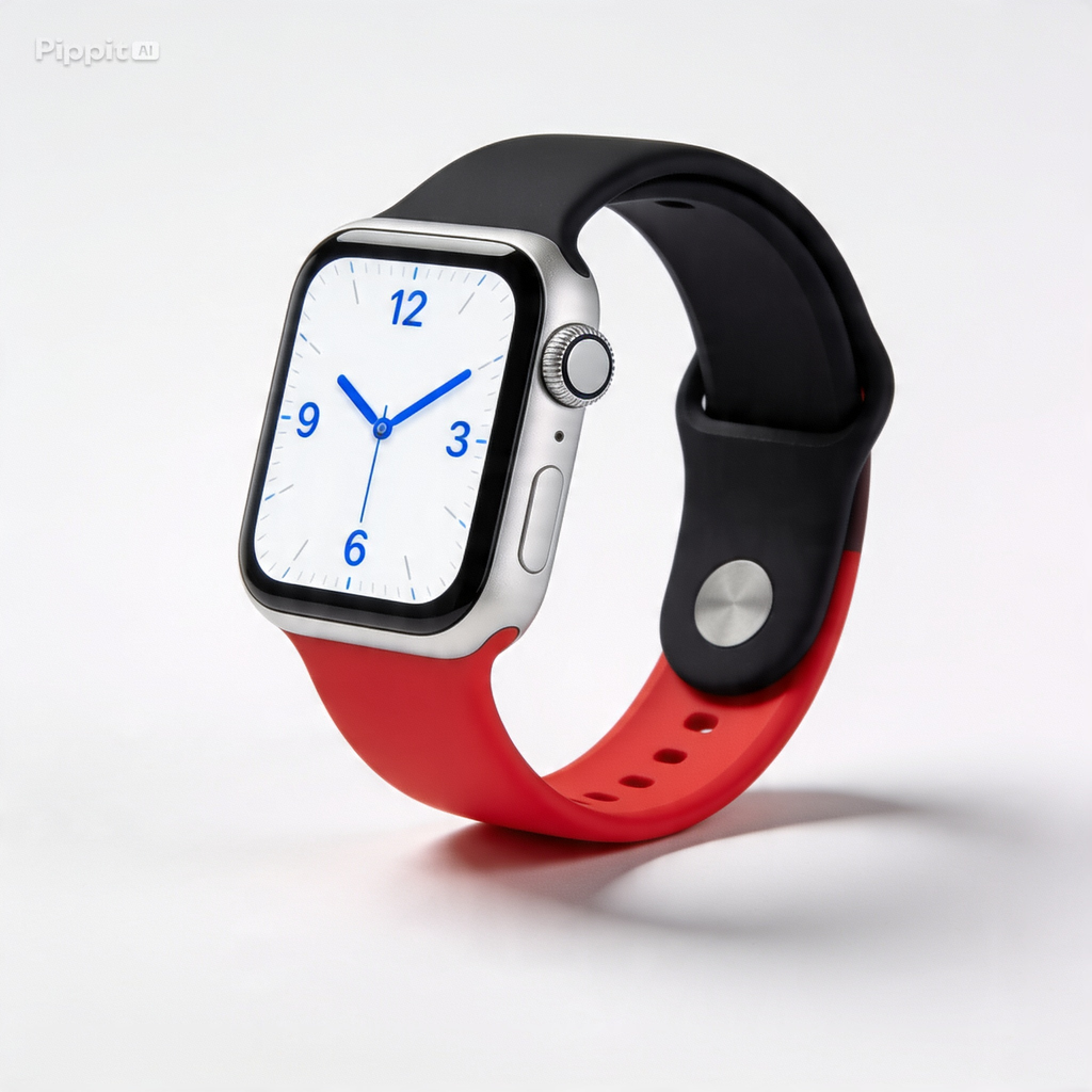 Bracelet Sport Silicone Compatible Avec Bracelet Apple Watch - Blanc cassé