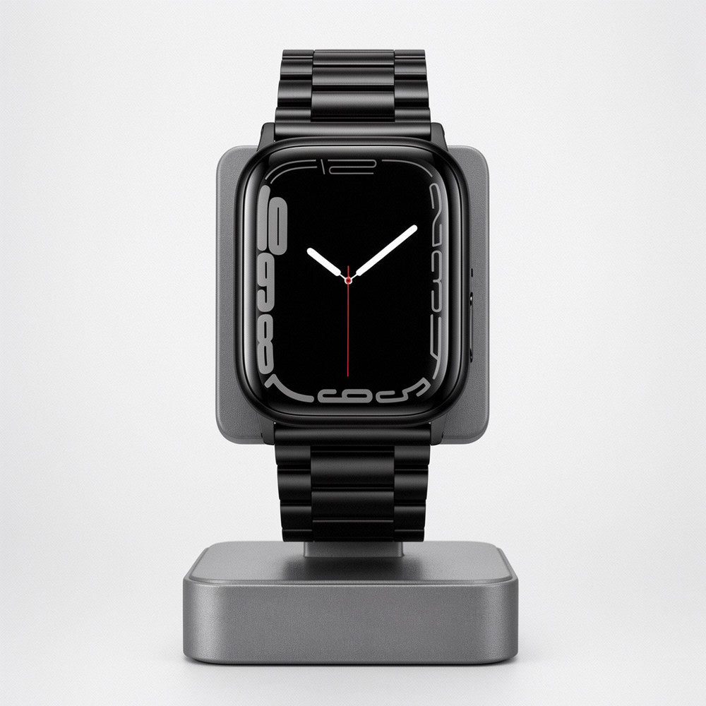 Bracelet Apple Watch Acier Inoxydable – Noir