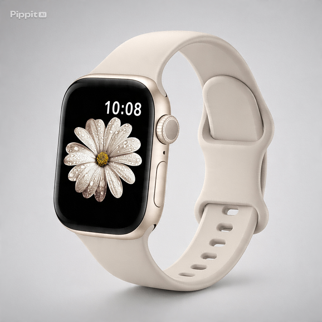 Bracelet silicone compatible pour Apple Watch