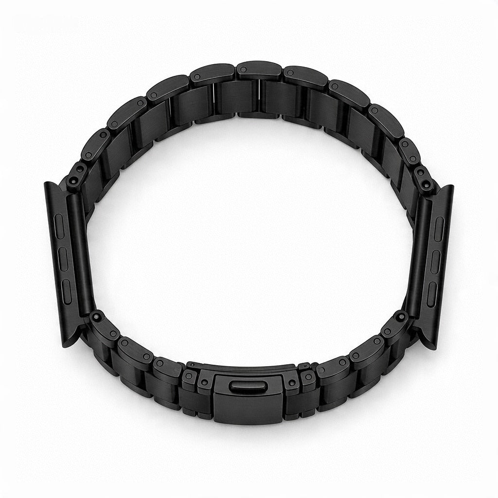 Bracelet Apple Watch Acier Inoxydable – Noir