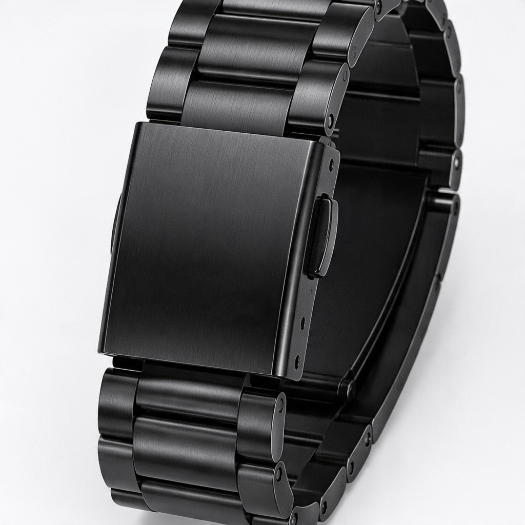 Bracelet Apple Watch Acier Inoxydable – Noir