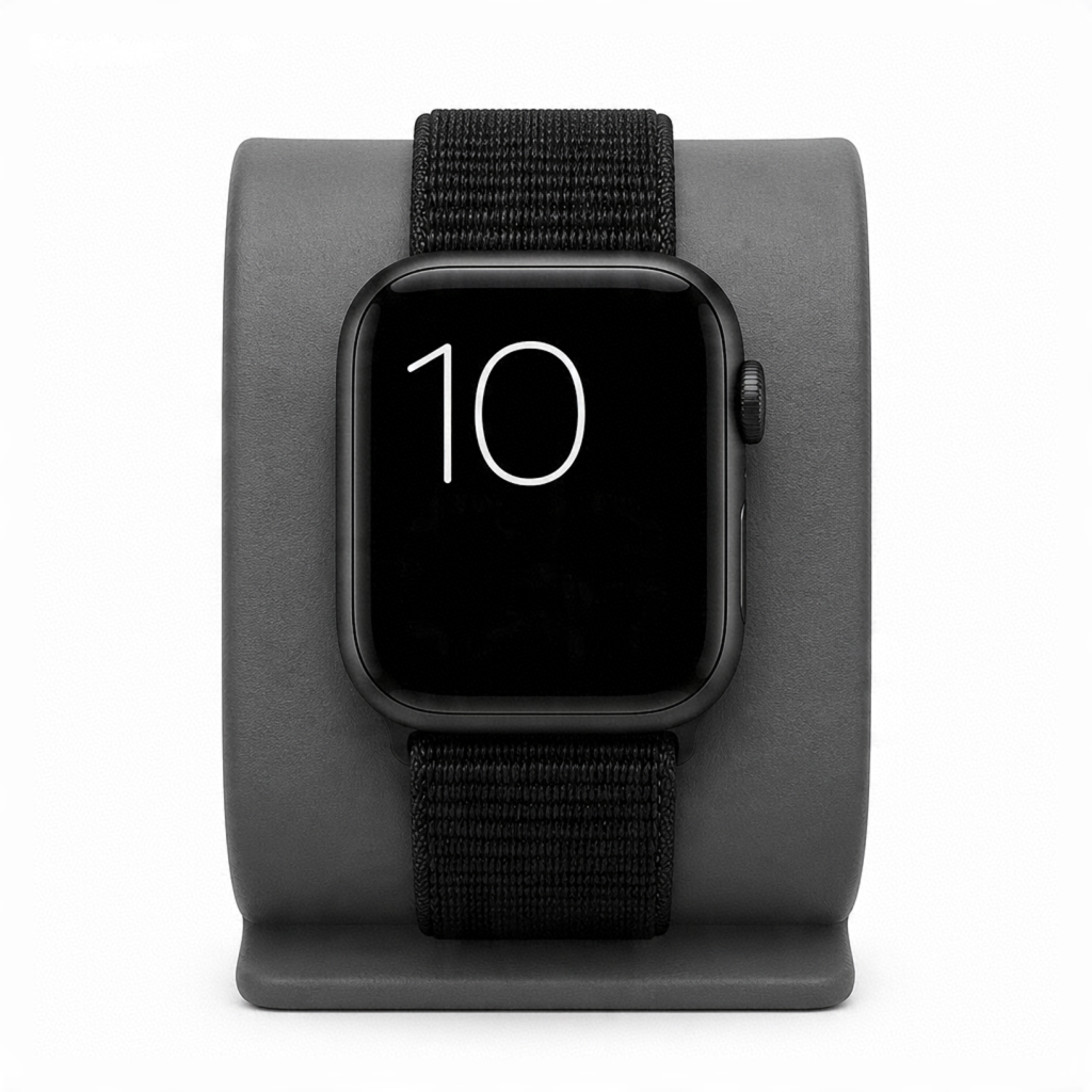 Bracelet Apple Watch Nylon Tressé - Noir