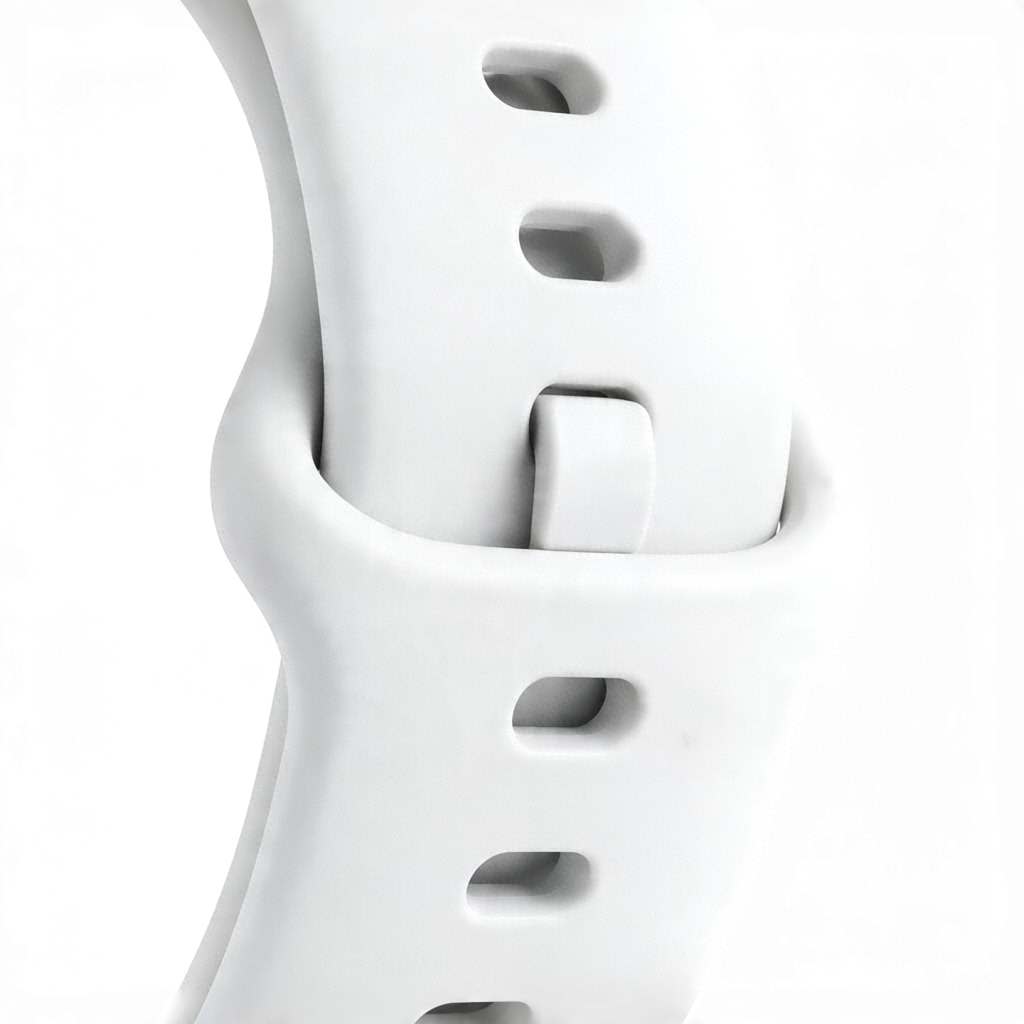 Bracelet Apple Watch Silicone – Blanc
